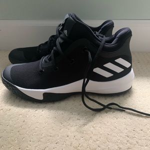 Adidas Black and white shoes